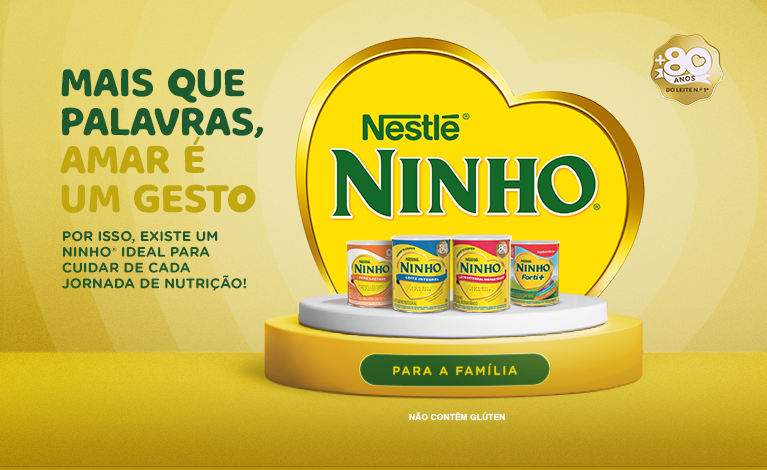 NINHO® Nutrição para a Família