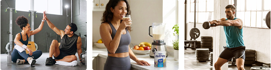 Complemento Alimentar Nutren Active Morango 400g