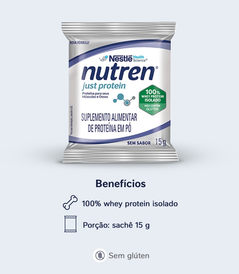 Suplemento Alimentar Nutren Just Protein 15g