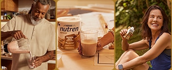 Nutren Senior Sem Sabor Zero Lactose - Lata 740g  -Nestlé Nutrição até Você Nutren Senior Sem Sabor Zero Lactose - Lata 740g