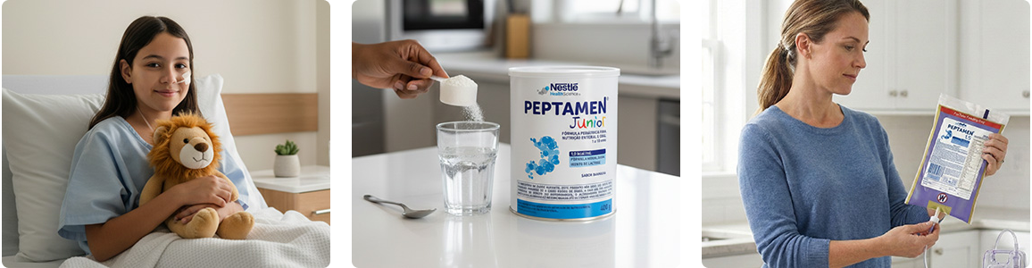 Nutrição Enteral e Oral Peptamen 1.5 Sem Sabor 1L