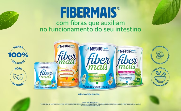 Suplemento Alimentar de fibras FiberMais Laranja 170g