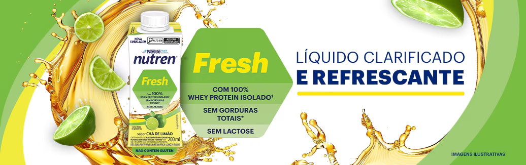 Nutren Fresh Ch&aacute; de Lim&atilde;o 200mL