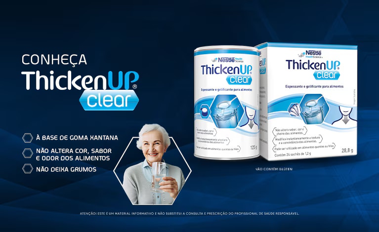 Espessante e Gelificante Alimentar Resource Thicken Up Clear 125g