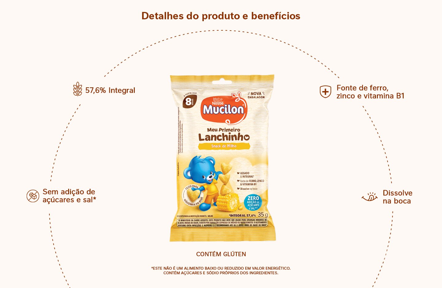 Snack Mucilon Tradicional 35g