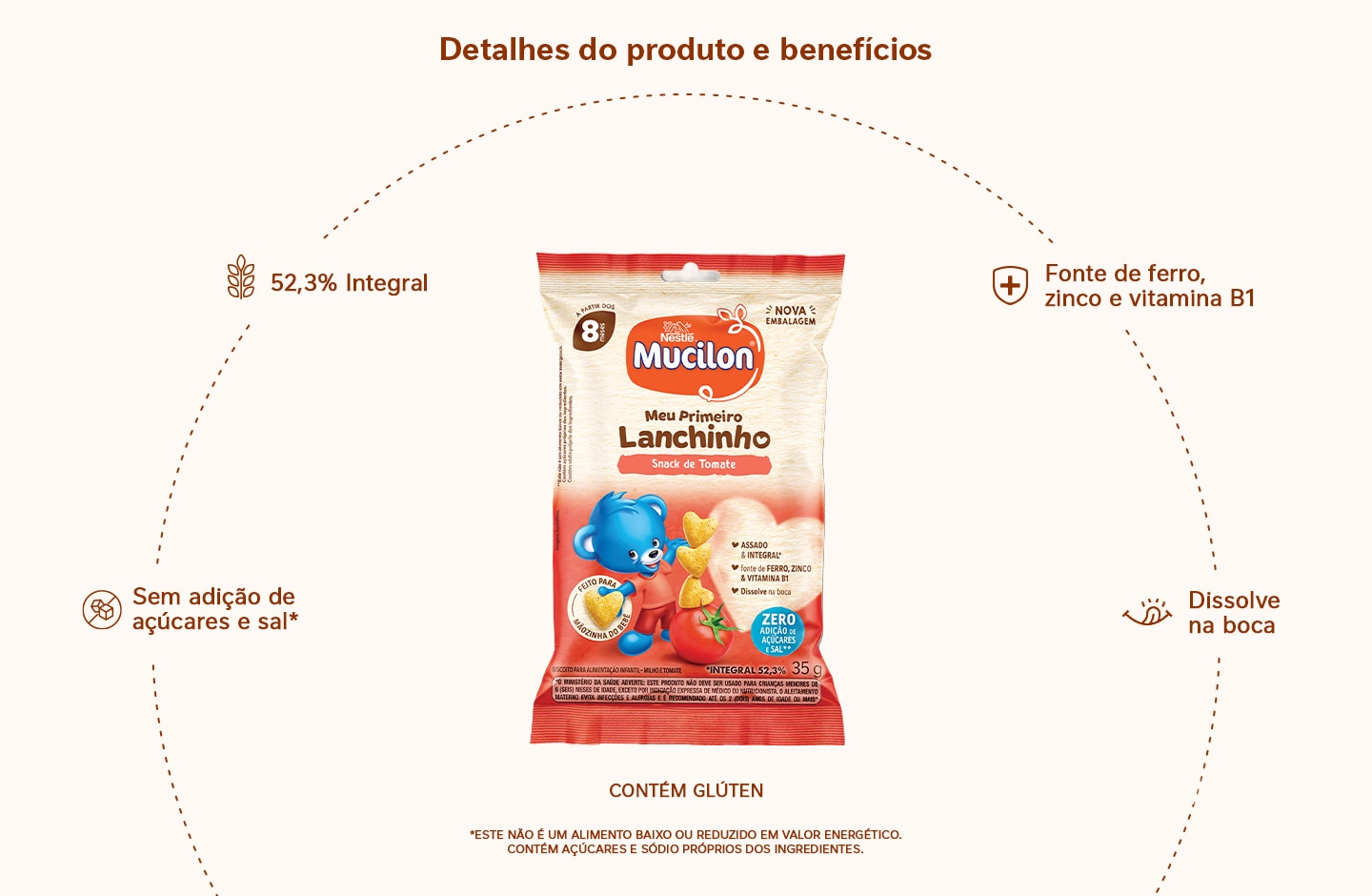 Snack Mucilon Tomate 35g