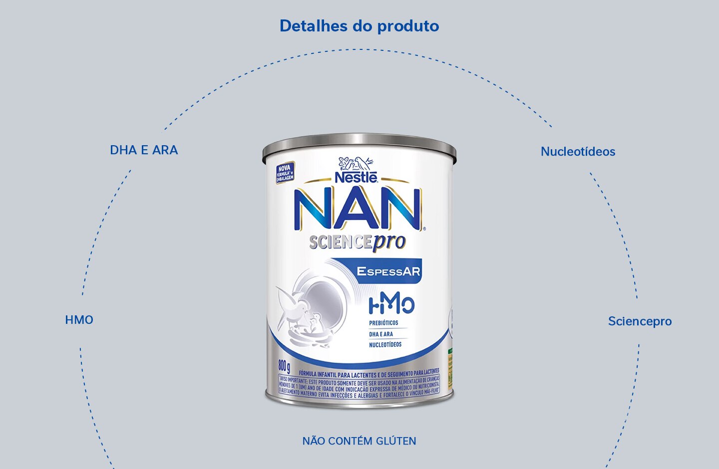 NAN Science Pro EspessAR HMO 800g