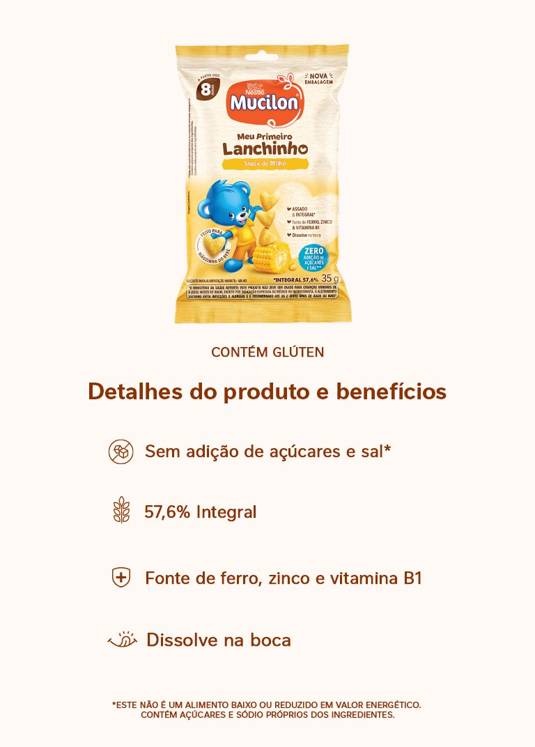 Snack Mucilon Tradicional 35g