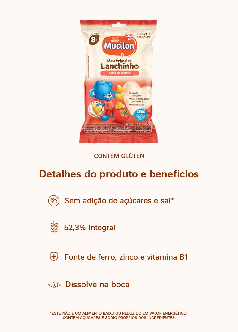 Snack Mucilon Tomate 35g