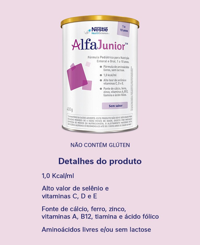 Fórmula Pediátrica AlfaJunior 400g