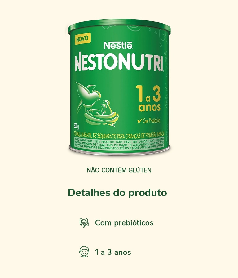 Fórmula Infantil de primeira infância Nestonutri 1+ 800g
