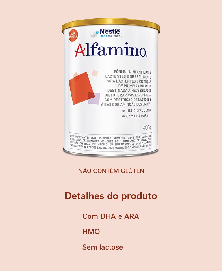 Fórmula Infantil Alfamino HMO 400g