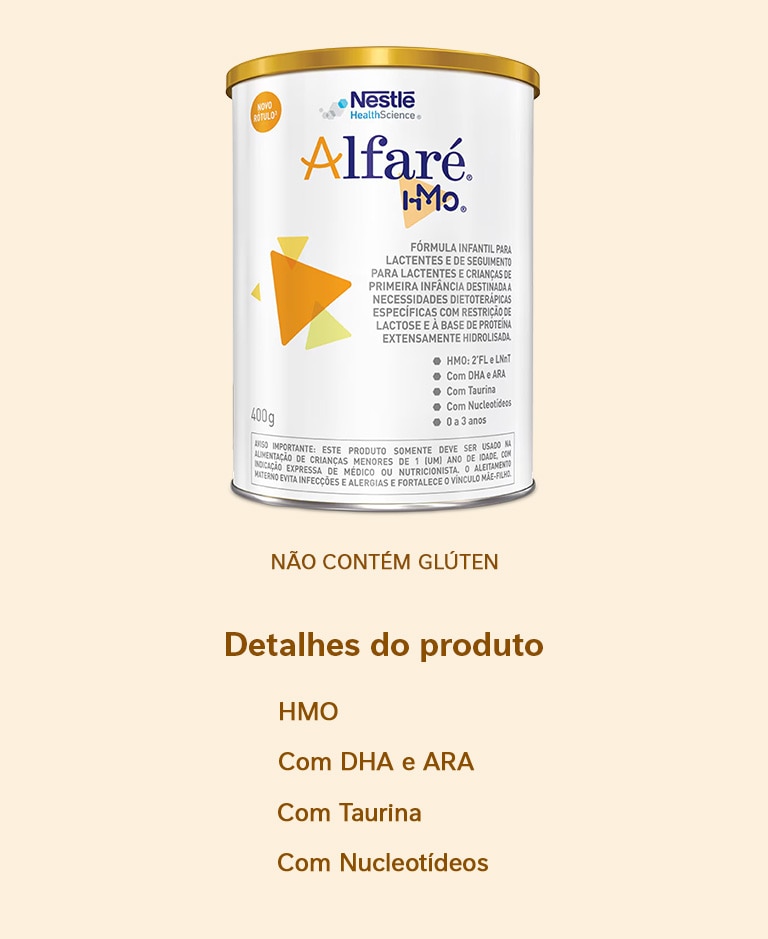 Fórmula Infantil Alfaré HMO 400g