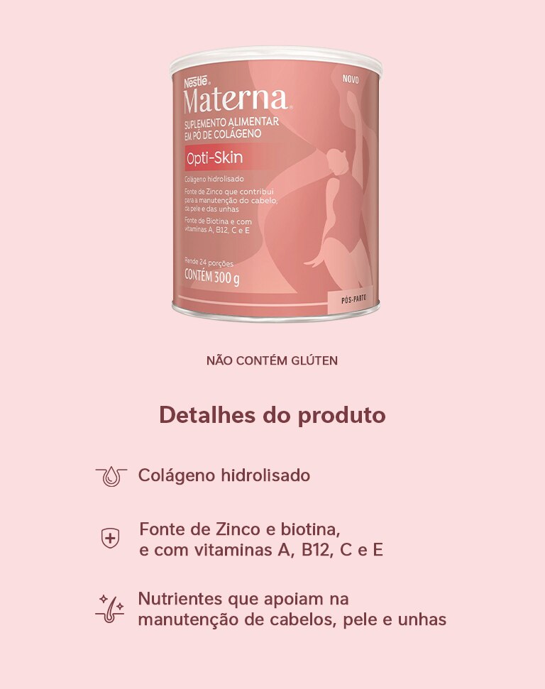 Suplemento Adulto Materna Opti-Skin 300g