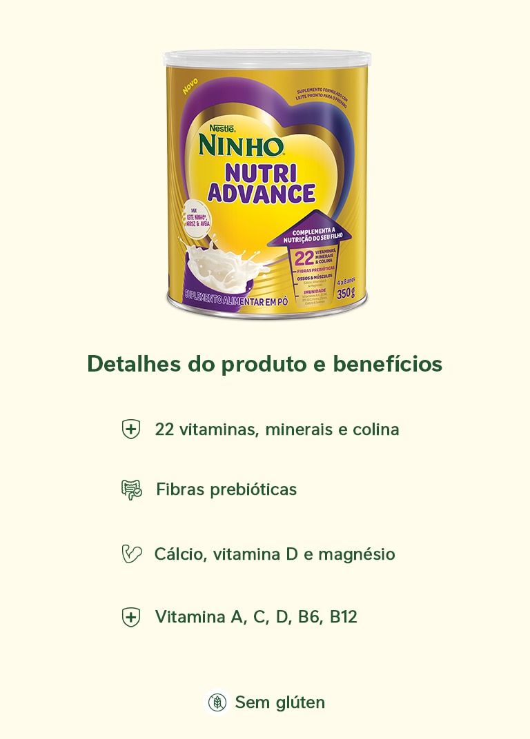 Leve 5 Pague 4 Ninho Nutri Advance 350g