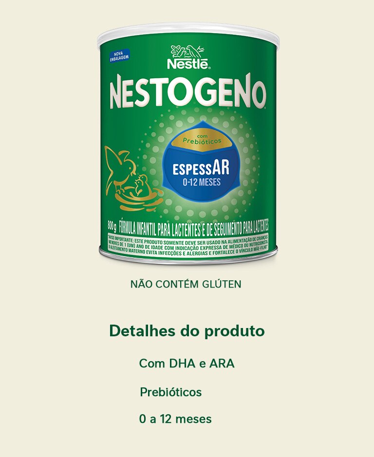 Fórmula Infantil Nestogeno Espessar 800g