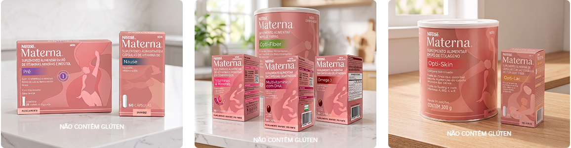 Suplemento alimentar Materna Nause com 60 cápsulas