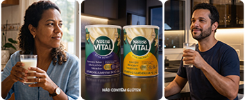 Suplemento Alimentar Em Pó Nestlé Vital Ritual Matinal Baunilha 720G